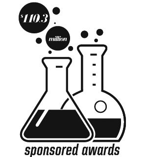 $110.3 million in sponsored awards $110.3 million in sponsored awards