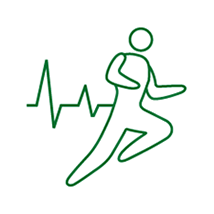 icon of person running