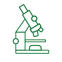 icon of a microscope