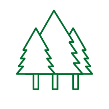 icon of trees