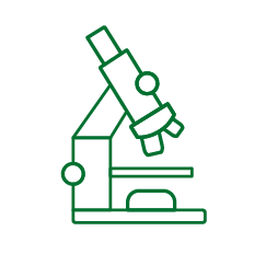 icon of a microscope