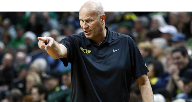 a coach gestures during a game