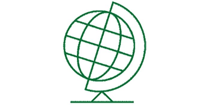 Globe icon in UO Green