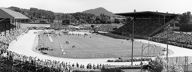 Hayward Field in 1984