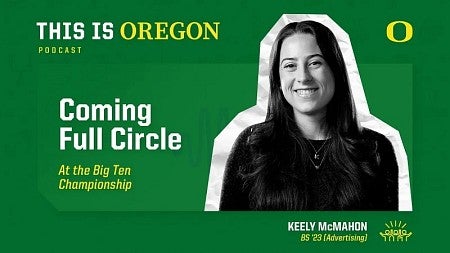 Keely McMahon in This is Oregon podcast graphic