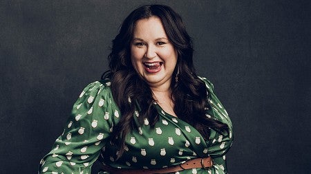 Jana Schmieding playfully smiling