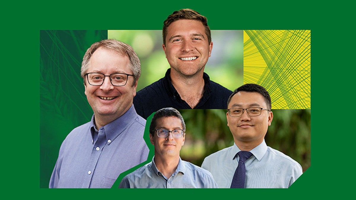 Bryce Newell, Carl Brozek, David Meek, and Le Yang