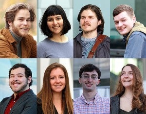 Knight Campus bioengineering students