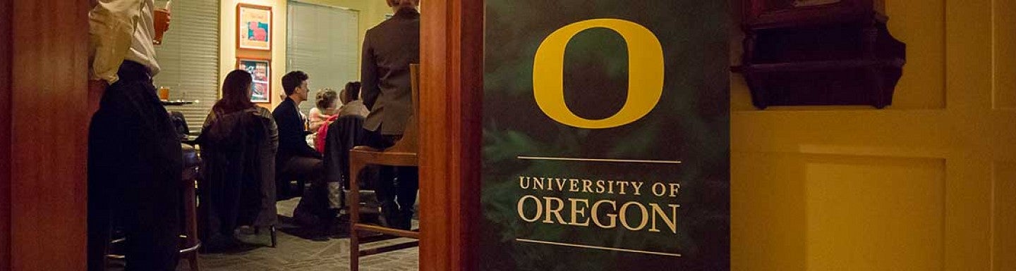 University of Oregon banner